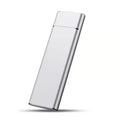 High-speed 6TB mobile hard disk with ultra-thin metal shell in black, blue, orange, red, or silver colour options