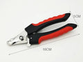 Pet nail clipper for dogs and cats, 12.3x4x1.2CM compact size, manual trimming tool with metal blades