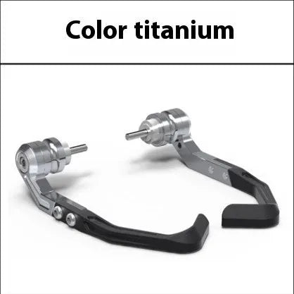 Pair of black CNC machined anti-slide bow guards for CBR650F CBR650R 2014-2023