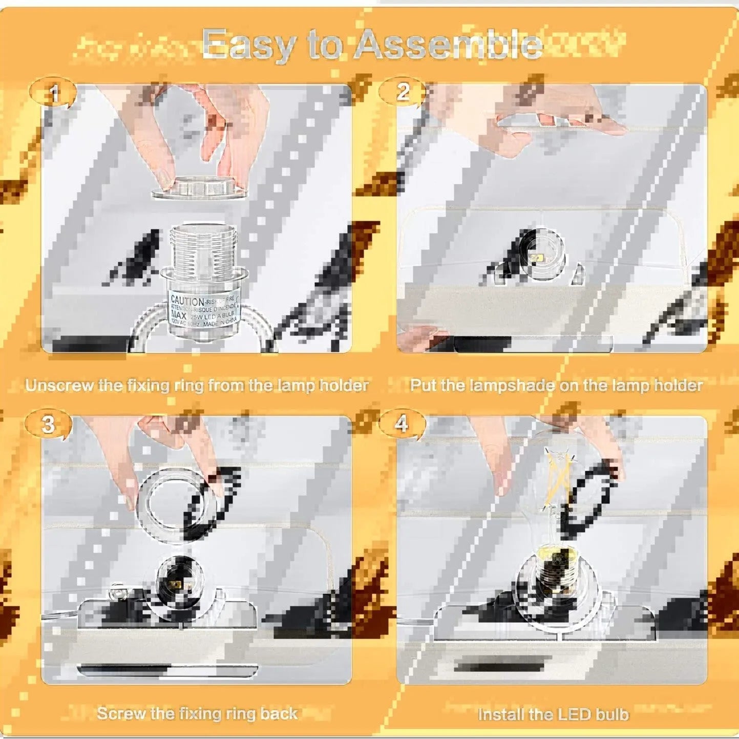 European style alloy touch sensing bedside table lamp showing dimmable cold and warm light options with USB socket