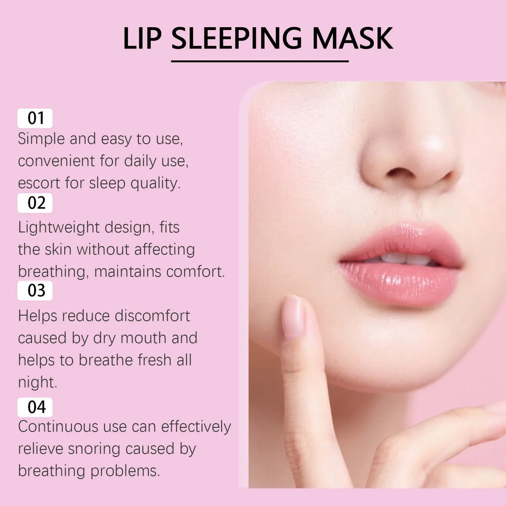 Sleep moisturizing lip mask 20g pot with hyaluronic acid and allantoin for overnight lip care