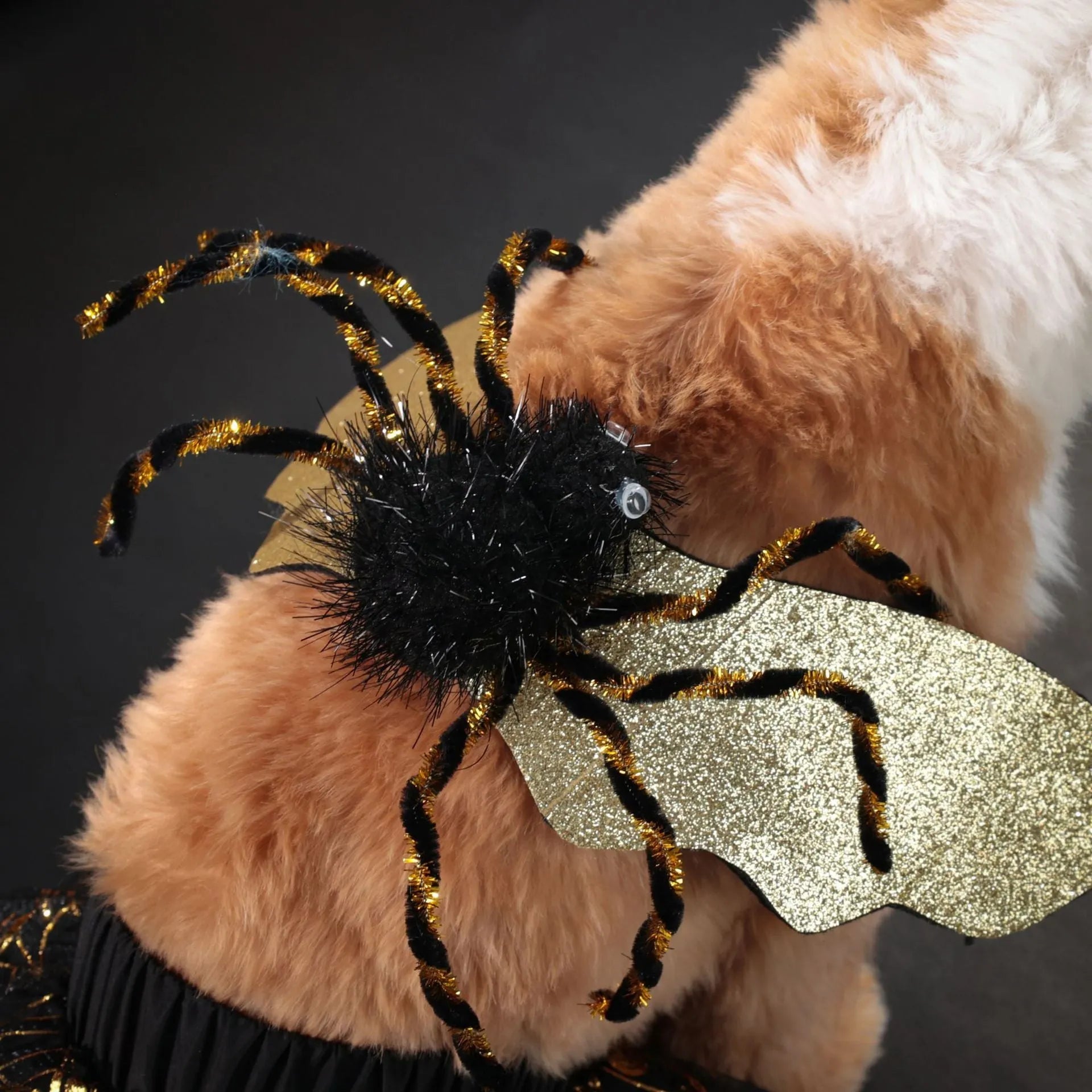 Polyester dog suit costume for Halloween parties in multiple dog sizes
