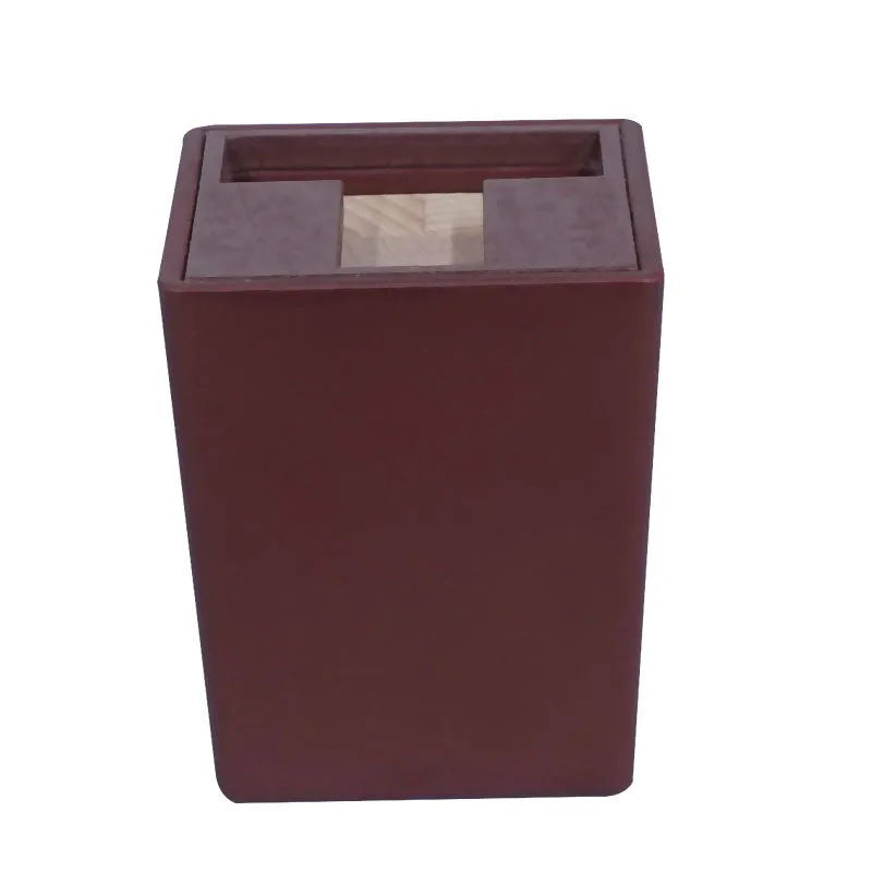 Creative wooden intelligence magic box toy with three configuration options for children aged 3-6 years