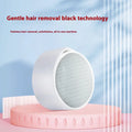 Nano glass epilator and foot grinder 2-in-1 device in plastic, colour option 2in1 style.