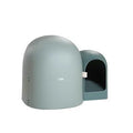 Fully enclosed oversized cat litter box in ABS plastic with dimensions 67.7cm x 49cm x 50cm