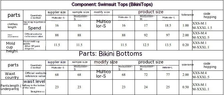 Women's separated tube top bikini swimwear set with printing design for swimming