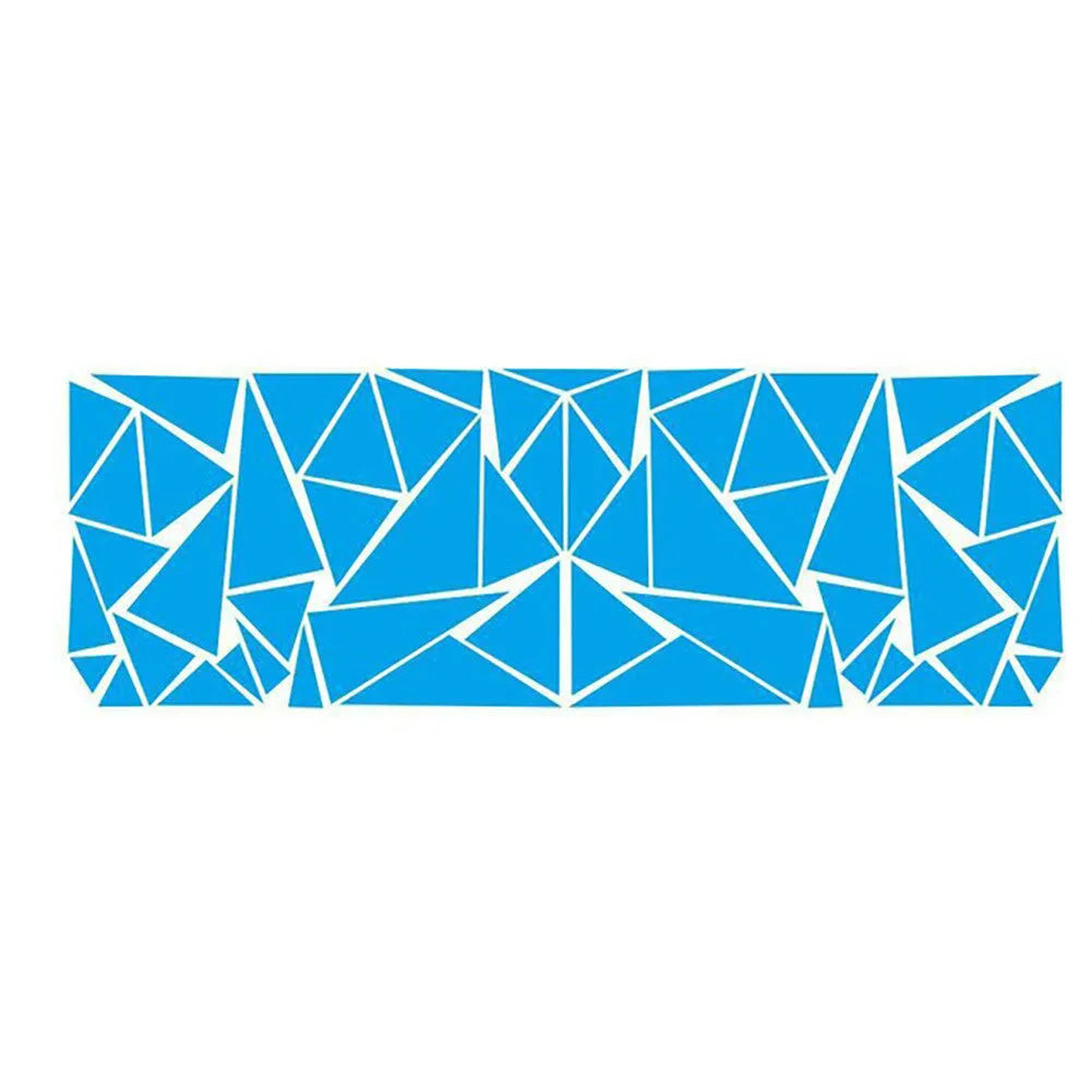 Large roll of black geometric pattern car modification sticker vinyl for vehicle body panels
