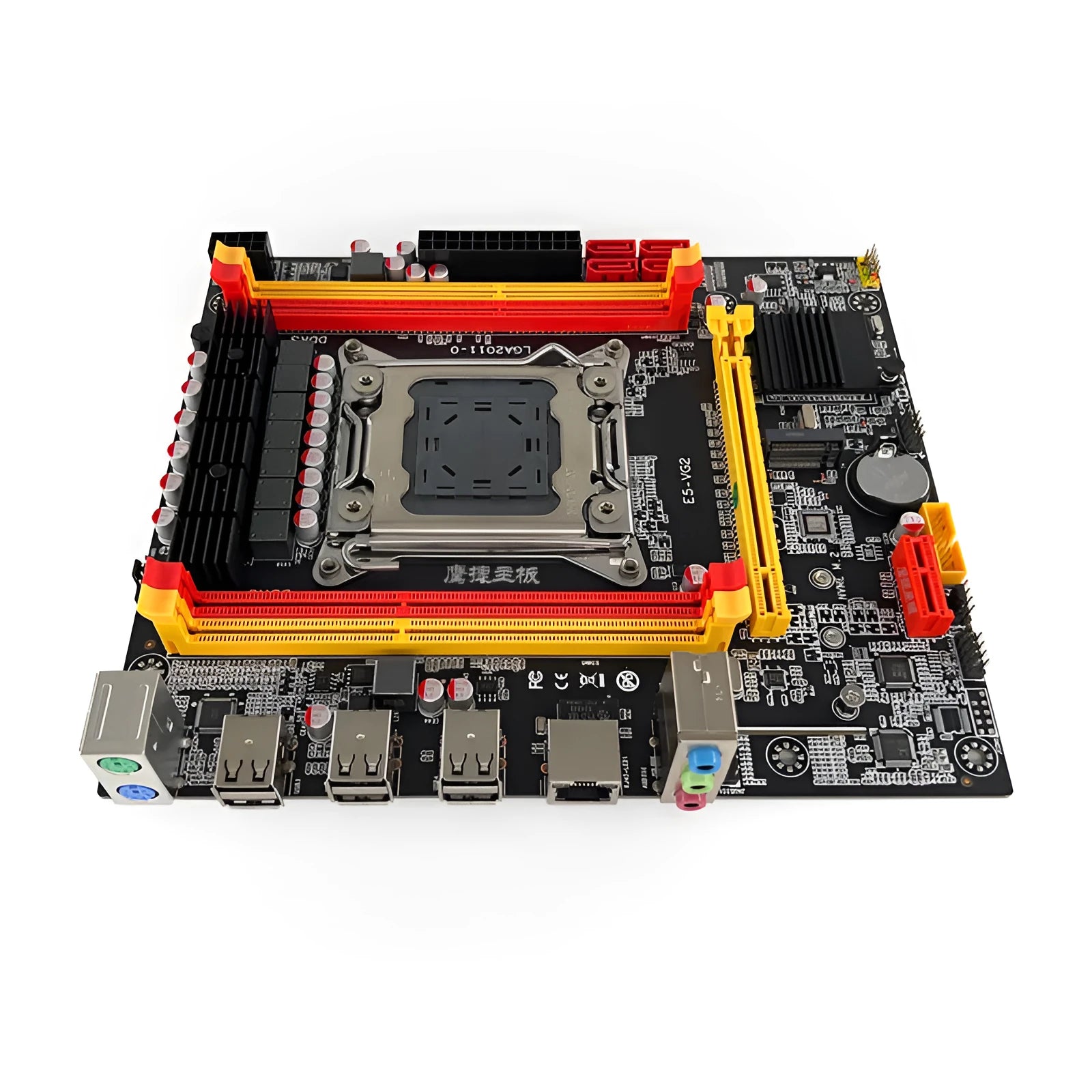 X79-VG2 desktop computer motherboard with LGA 2011 socket and PCI Express slot