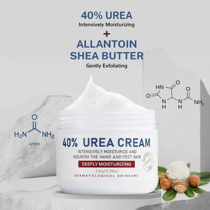 40 Urea Cream 150g jar for intensive repair of extremely dry and cracked skin