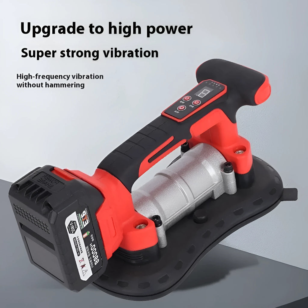 21V battery-powered tile laying machine with automatic pasting for tiles up to 200 cm
