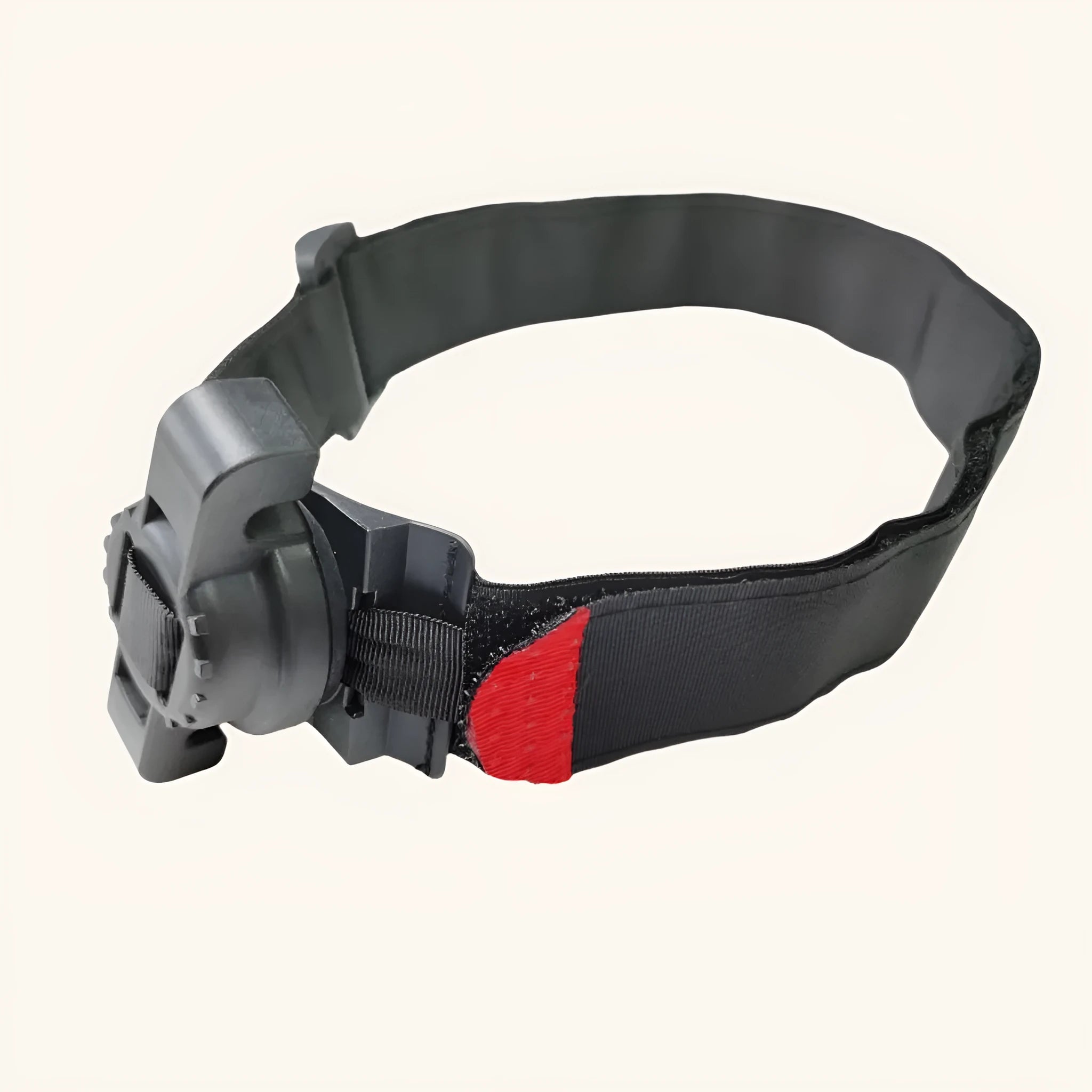 Black nylon outdoor camping tourniquet with rotating buckle 38 by 950 mm