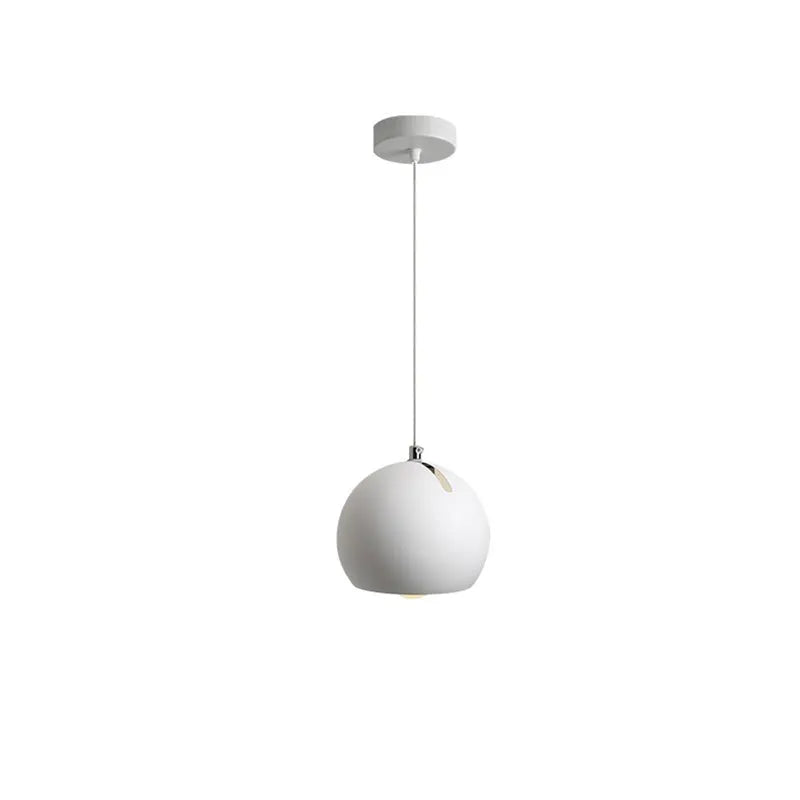 Ball chandelier table lamp with post-modern design in Nordic style, showing single and three-head configurations