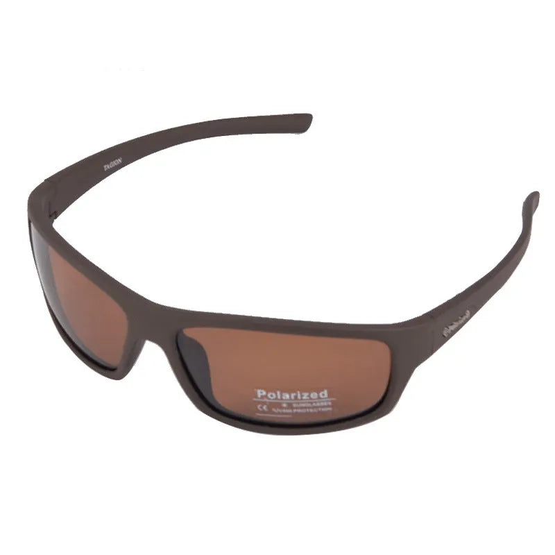 New fashion polarized sunglasses for men and women, PC frame, bright black and gray lens, sun protection