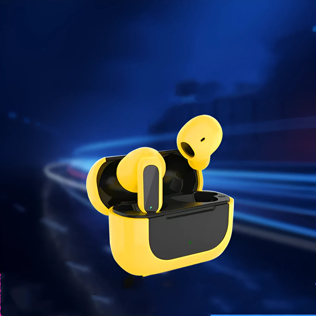 Jerry mouse cartoon wireless Bluetooth headphones in black, white, or yellow colours