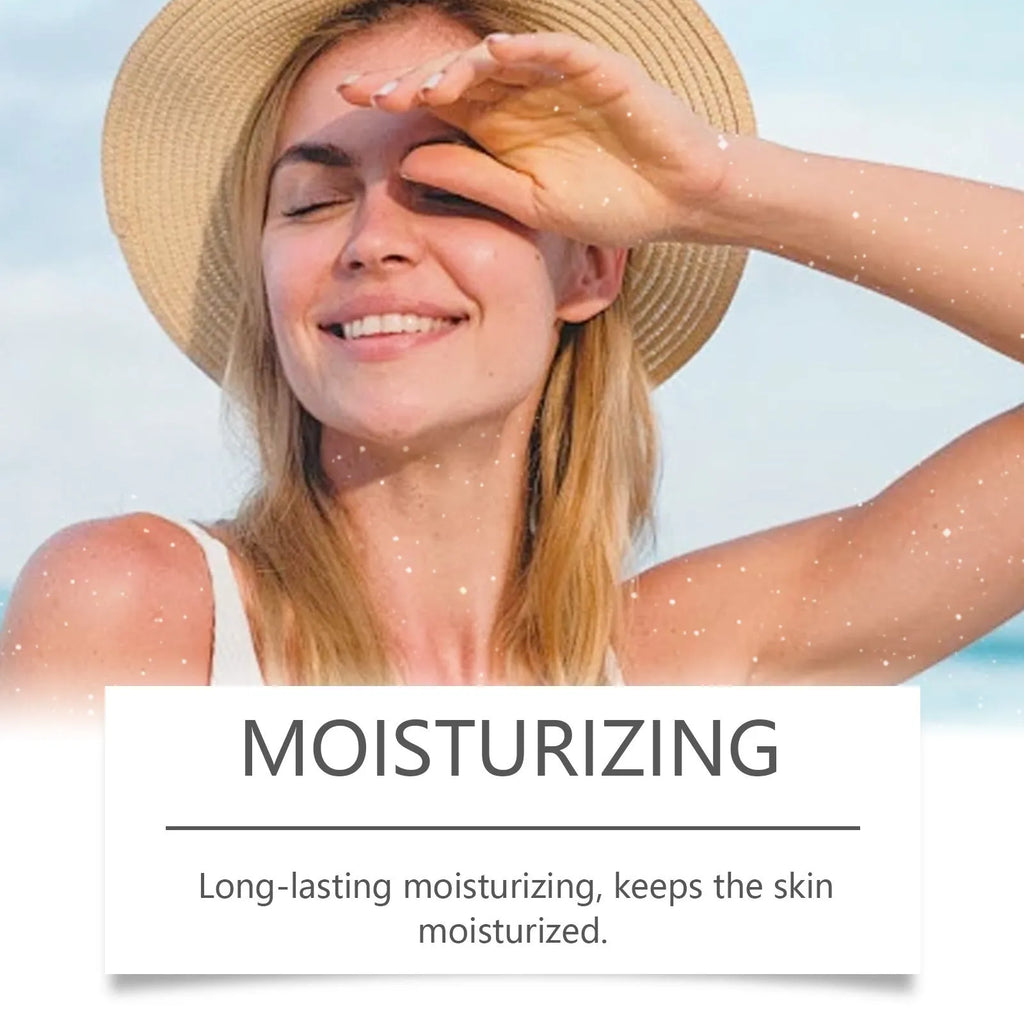 Bronze waterproof moisturizing massage body flash oil 90ml bottle with botanical ingredients