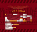 138 PBT key caps with sublimation printed boy and girl colour designs for mechanical keyboards