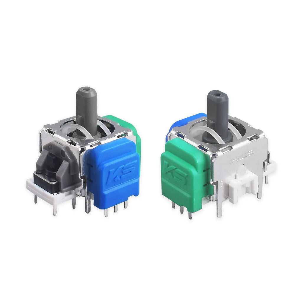 Hall effect magnetic replacement joystick component for PS5, PS4, XBOX and Switch game controllers