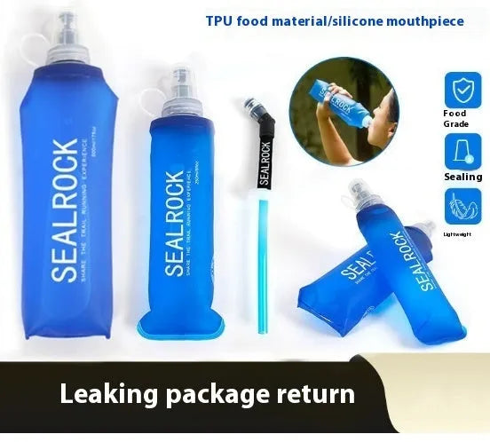 Plastic portable drinking straw for mountain biking and outdoor hydration with suction tube